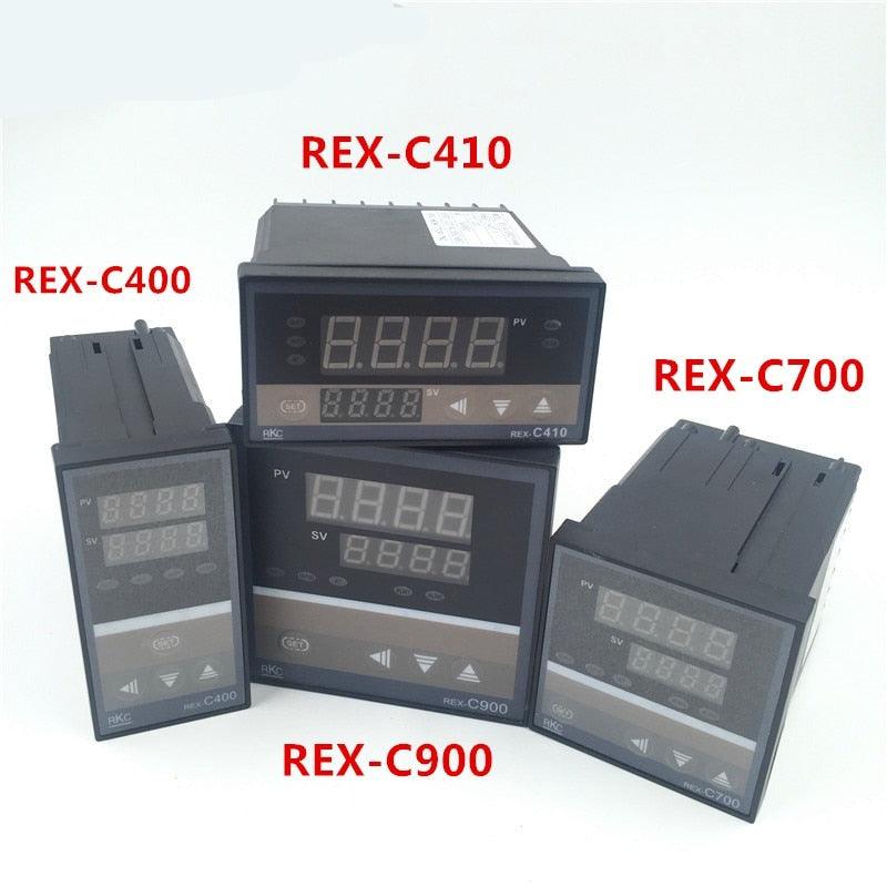 Digital PID Temperature Temp Controller RKC REX-C410 48*96mm Horizontal, Input thermocouple K,PT100,J Relay Output for heat.