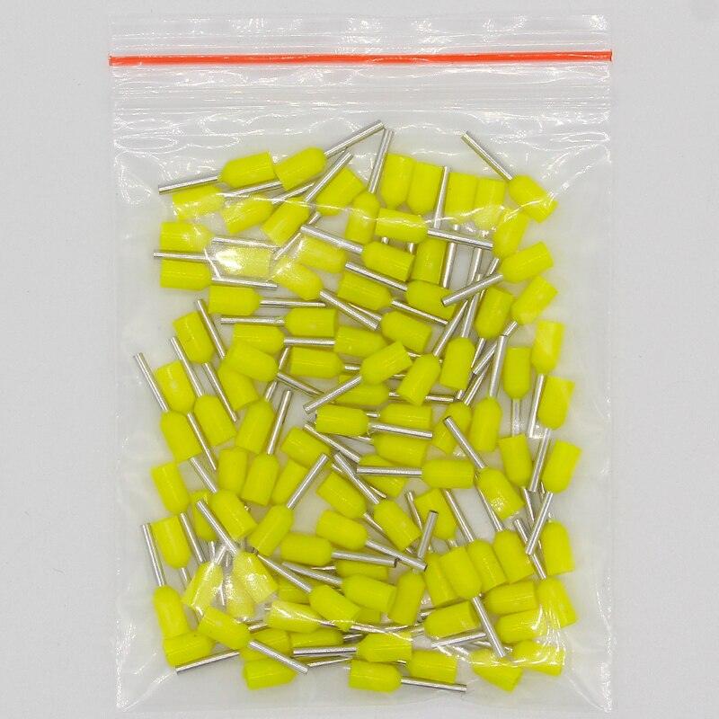 E0508 Tube insulating Insulated terminals 0.5MM2 Cable Wire Connector Insulating Crimp Terminal 100PCS/Pack Connector E-.