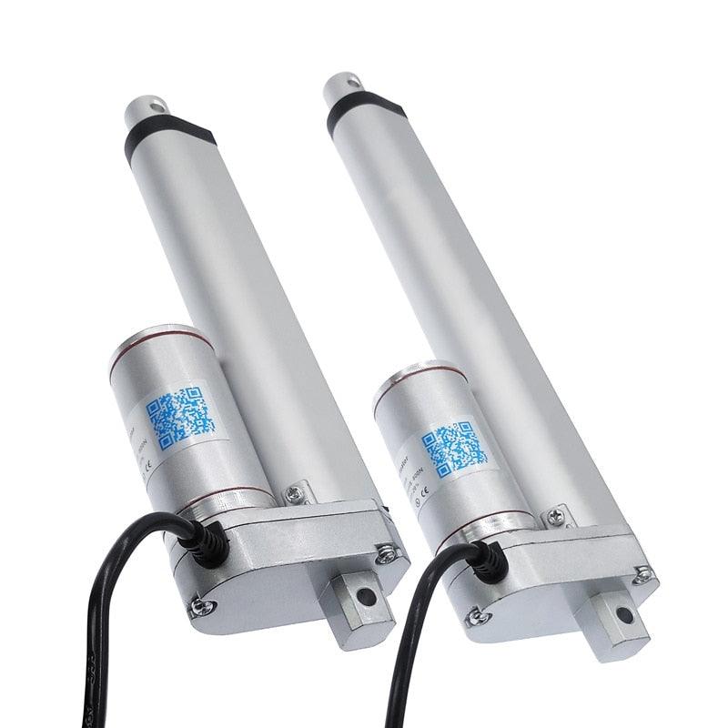 Electric Linear Actuator 200mm 150mm 12V/24V DC Motor Stroke Linear motor Controller 100/200/300/500/750/800/900/1100/1300/1500N.