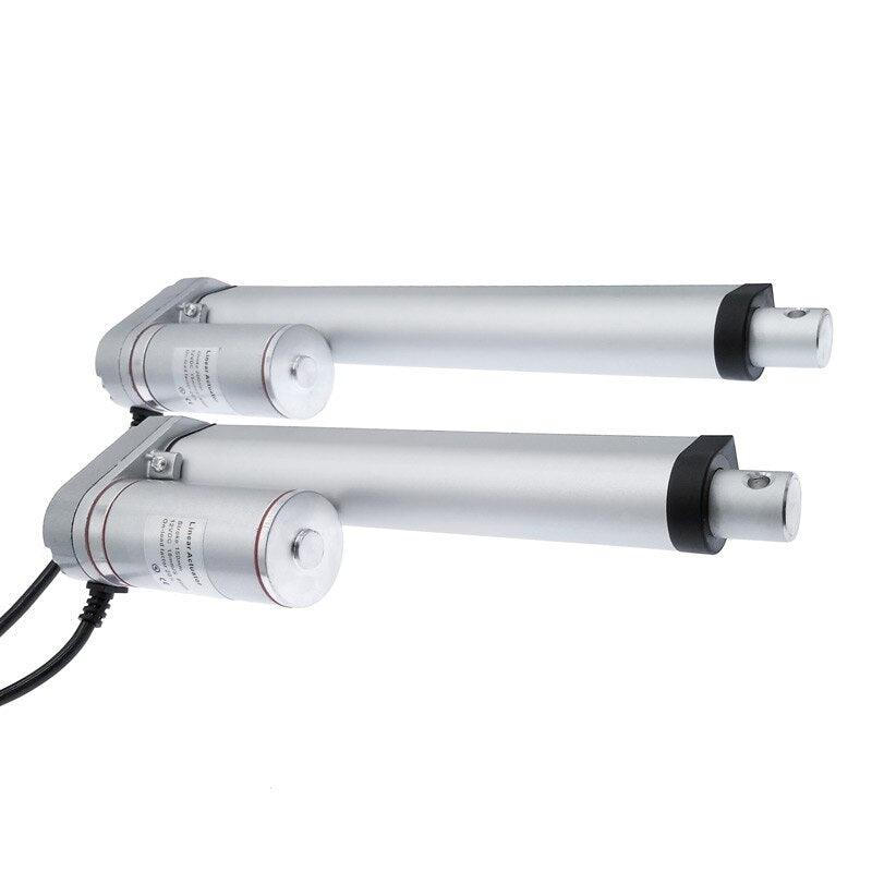 Electric Linear Actuator 200mm 150mm 12V/24V DC Motor Stroke Linear motor Controller 100/200/300/500/750/800/900/1100/1300/1500N.