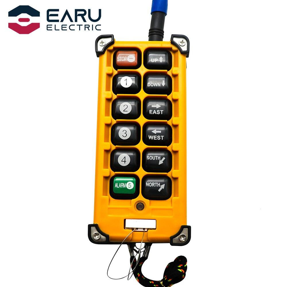F23-BB S Industrial Wireless Remote Emergency stop System AC&DC Universal Type1 Receiver+ 1 Transmitter Speed Hoist Industrial Crane.