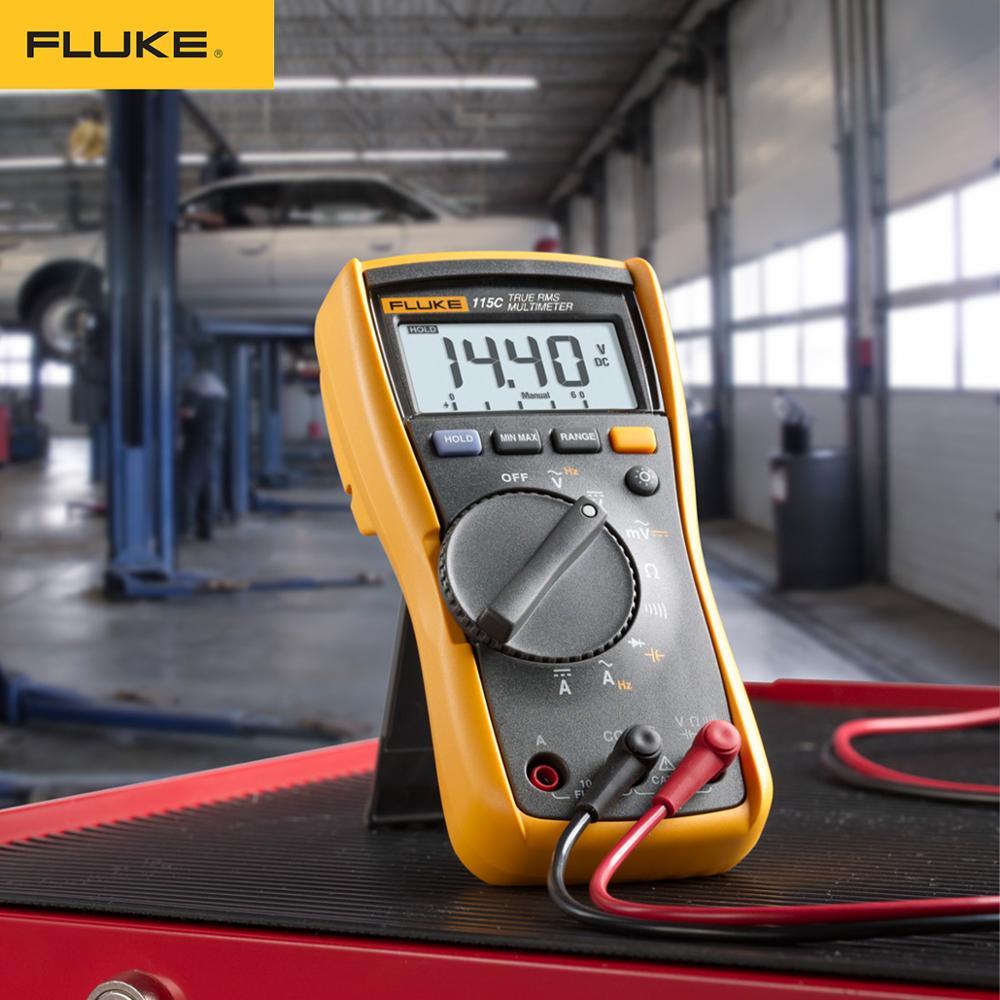 Fluke 115 C Digital Multimeter True RMS FLUKE 117 C Tester Profession Digital Tester High-precision FLUKE 116C Voltage Detection.