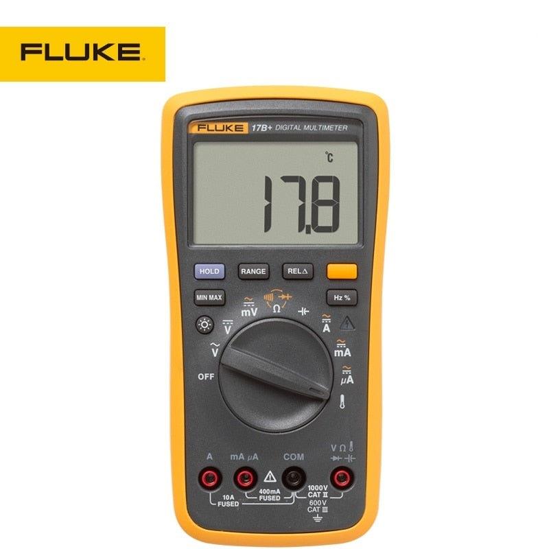 FLUKE 15B+ 17B+ Digital Multimeters AC/ DC Voltage Current Capacitance Temperature tester.