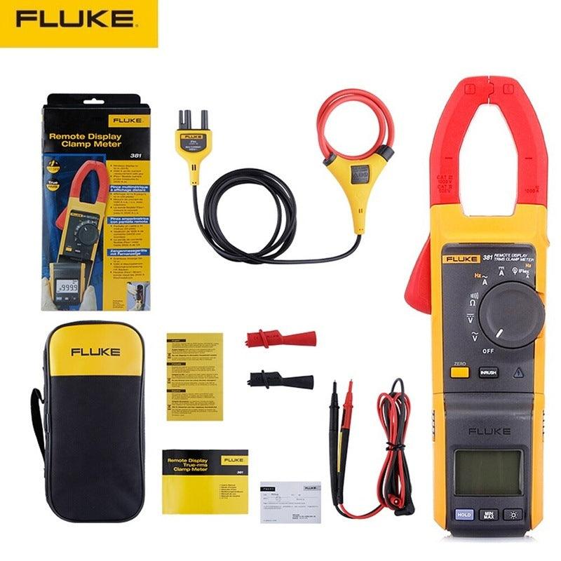 Fluke 381 Remote Display True-rms Clamp Meter iFlex Detachable Jaw &amp; iFlex probe multimetro.