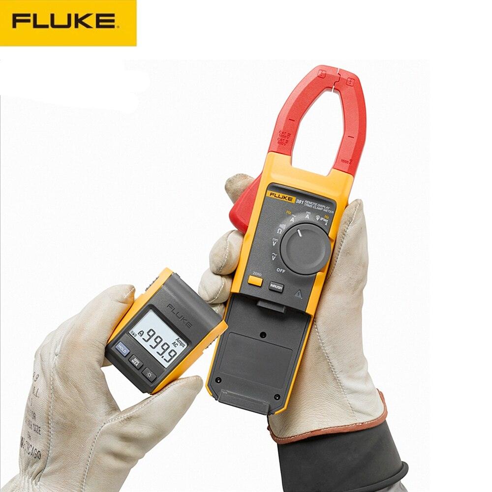 Fluke 381 Remote Display True-rms Clamp Meter iFlex Detachable Jaw &amp; iFlex probe multimetro.