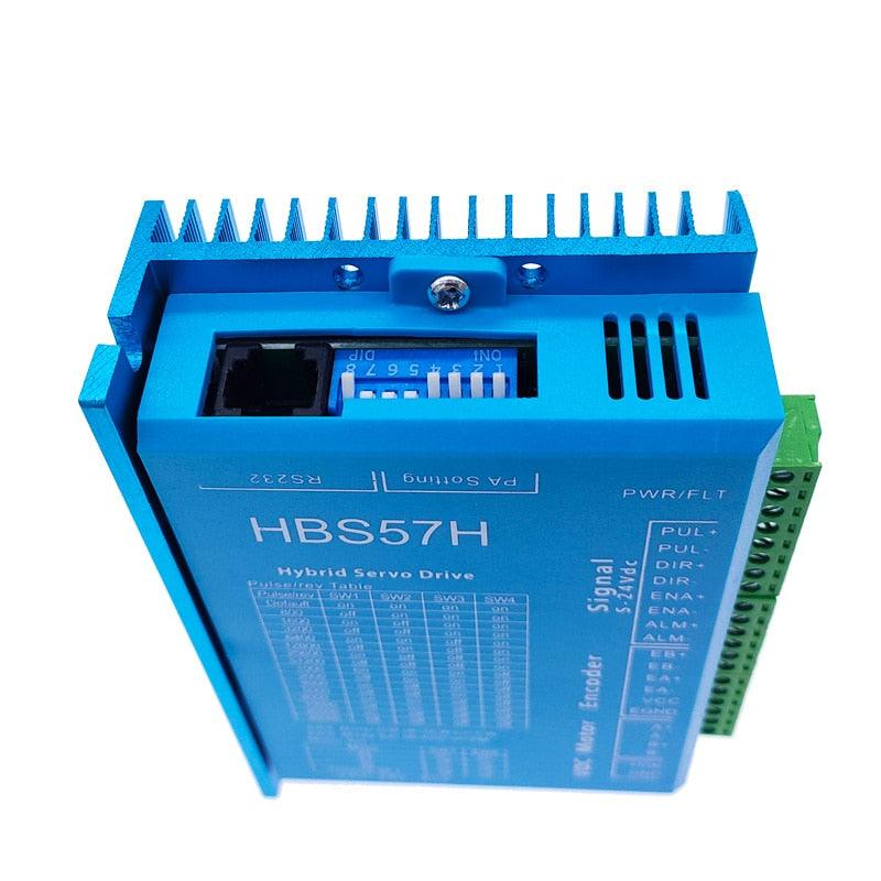 HBS57H closed loop servo motor driver hybrid step servo driver CNC controller.