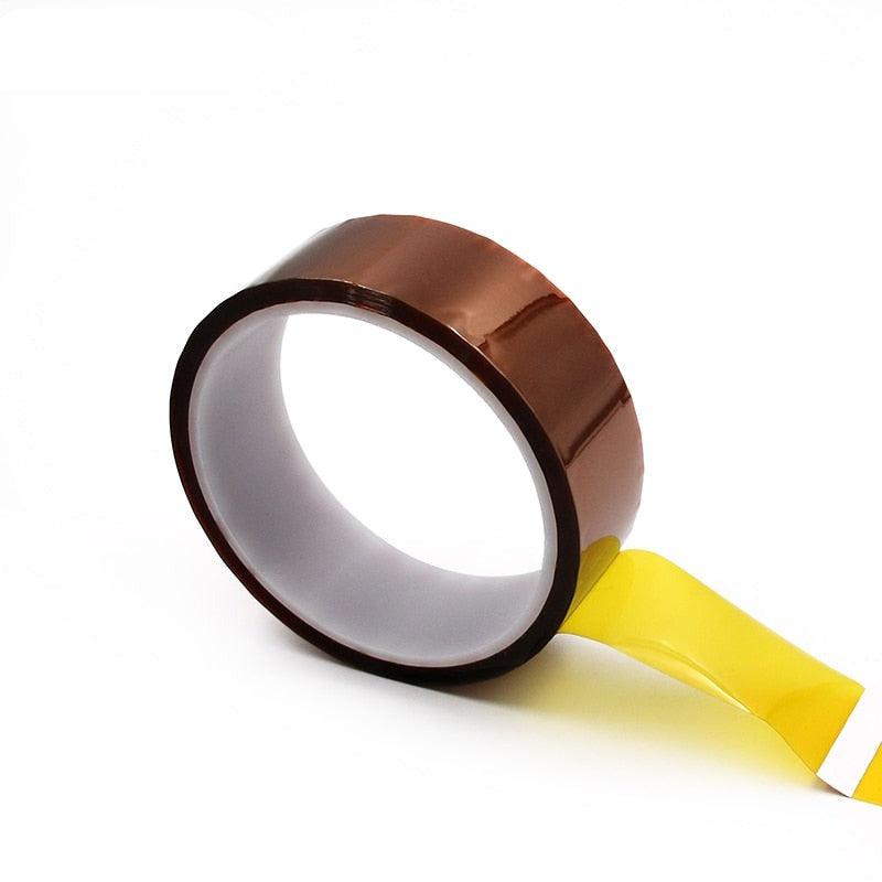 High Temperature Heat BGA Tape Thermal Insulation Tape Polyimide Adhesive Insulating Adhesive Tape 3D Printing Board Protection.