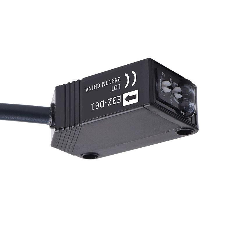 Infrared Photoelectric Switch Diffuse Reflection Type Sensor DC12V-24V with Bracket E3Z-D61/D81/D62/D82/T61/T81/R61/R81/LS61.