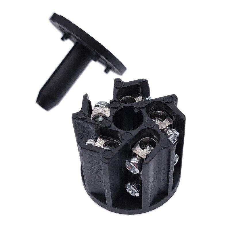 IP68 electrical cable waterproof connector Y branch connectors 2/3/4/5 Pin 32A 450V cable wire gland sleeve connector.