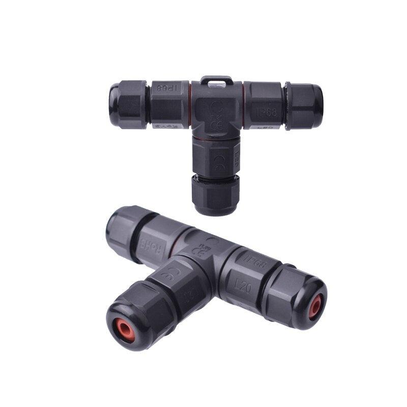IP68 waterproof connector assembly type wire and cable quick connector 2/3/4/PIN.