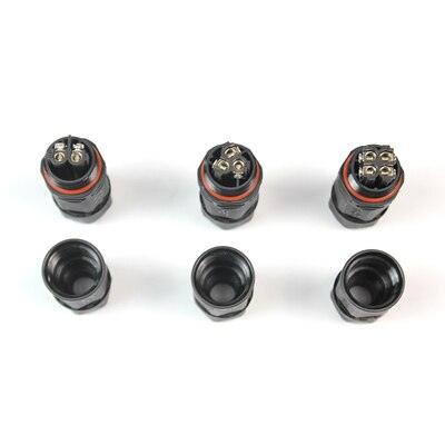 IP68 Waterproof Connector Electrical Cable Quick Connector Installation 2/3/4/5 Pin Optional.