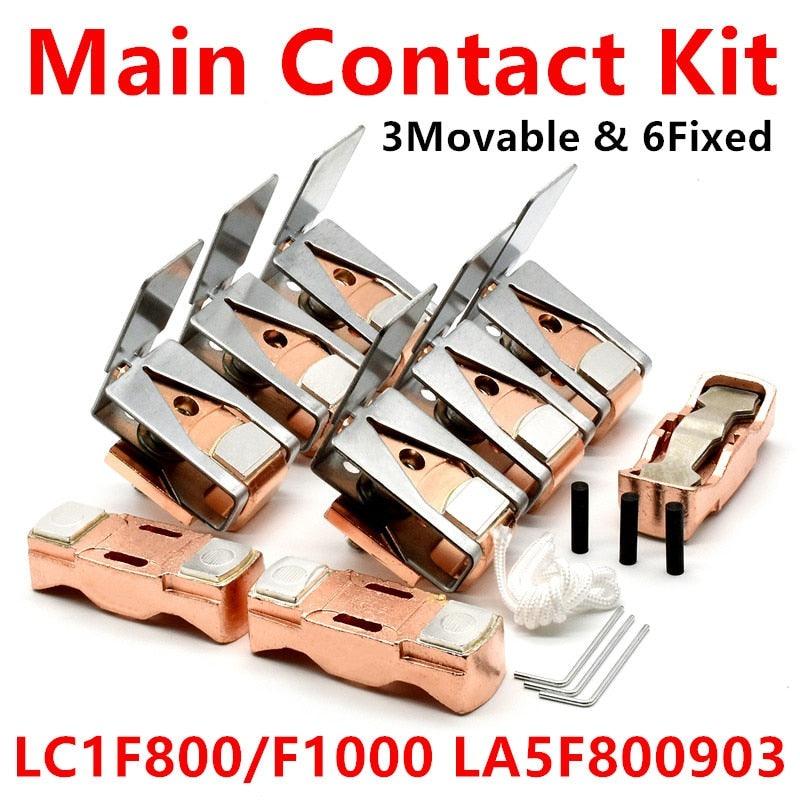 LA5F800803 Movable And Stationary Contacts For Magnetic Contactor LC1F800 LC1F1000 Main Contact Kit.