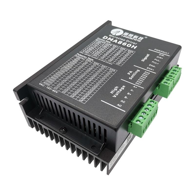 Leadshine DMA860H step driver DSP microstep driver AC18~80V  DC24-80V 2 phase.