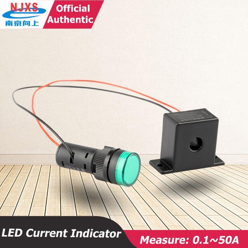 LED Current Indicator Power Indicator 16mm Tapping Size Alarm Lights Mutual-Inductor Signal Indicator Line Monitoring led light.