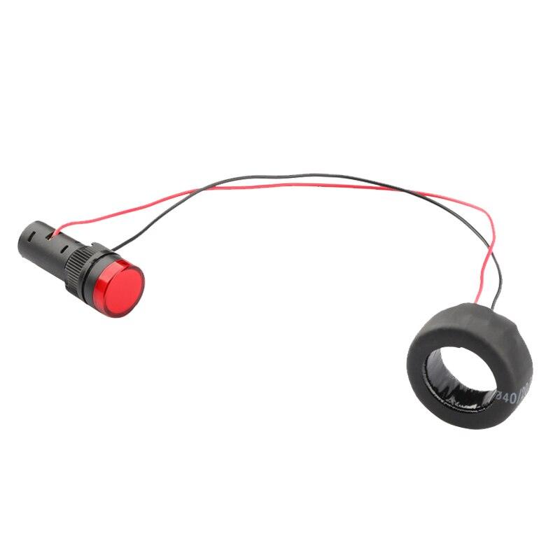LED Current Indicator Power Indicator 16mm Tapping Size Alarm Lights Mutual-Inductor Signal Indicator Line Monitoring led light.
