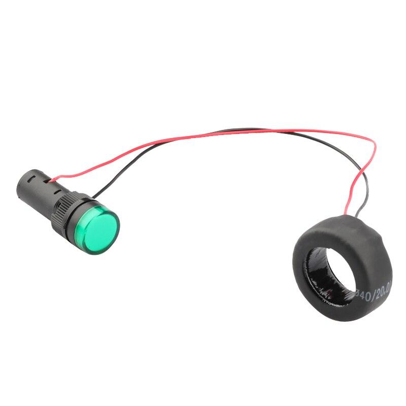 LED Current Indicator Power Indicator 16mm Tapping Size Alarm Lights Mutual-Inductor Signal Indicator Line Monitoring led light.