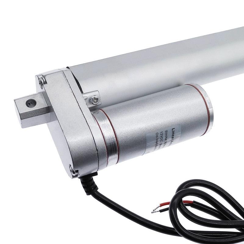 actuator motor,Linear actuator 300mm 250mm stroke 12V 24V linear actuator motor 100/200/300/500/750/800/900/1100/1300/1500N