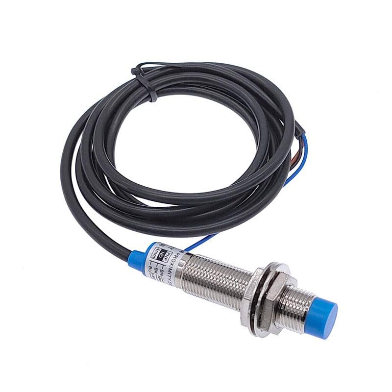 M12 Metal Detection Sensor 4mm Distance Waterproof NPN PNP 3-wire Proximity Switch.