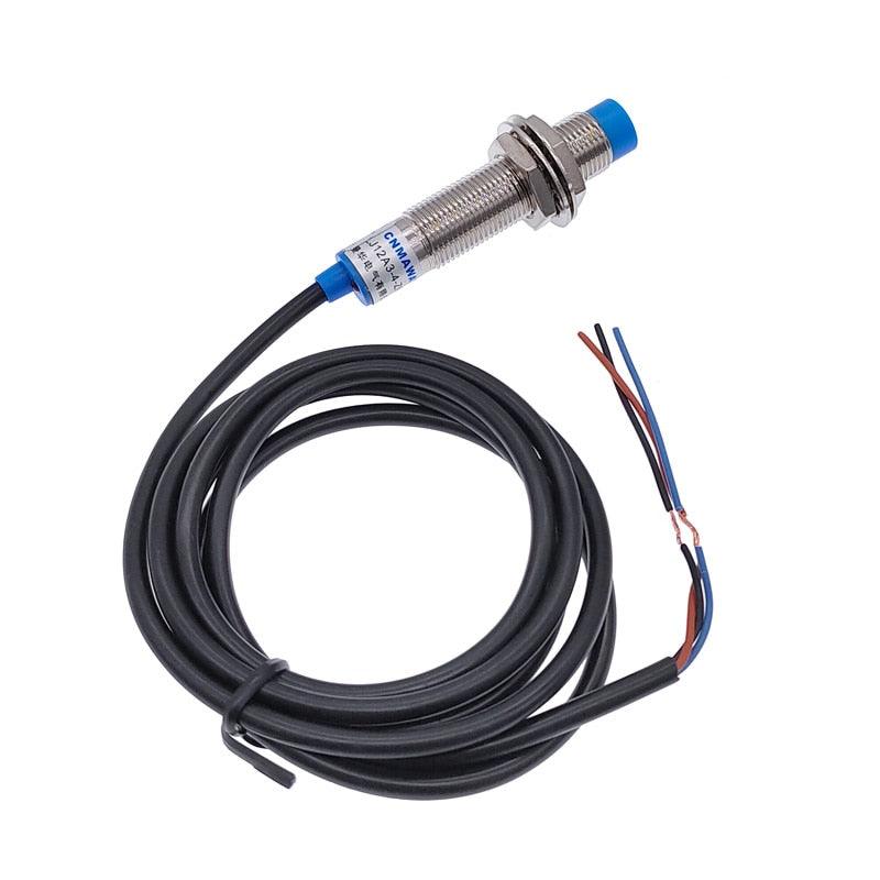 M12 Metal Detection Sensor 4mm Distance Waterproof NPN PNP 3-wire Proximity Switch.