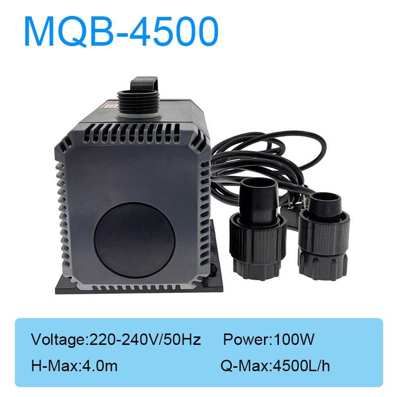 Multi-function submersible pump MQB-4500 100W 220-240V/50Hz Fish tank submersible pump.
