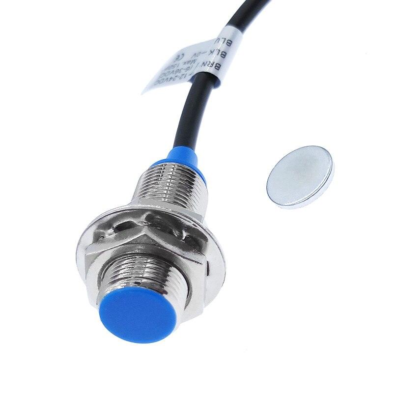 NJK-5002C Hall Sensor Proximity Switch NPN 3-Wires Normally Open 200mA.