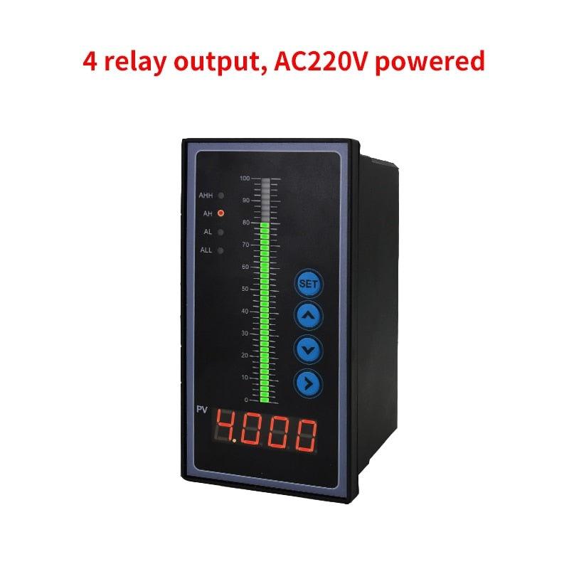 Oil Fuel Tank Level Transmitter Monitoring System Meter 0-5V Dirty Rain Water Level Sensor 50m Pressure Liquid Transmitter.