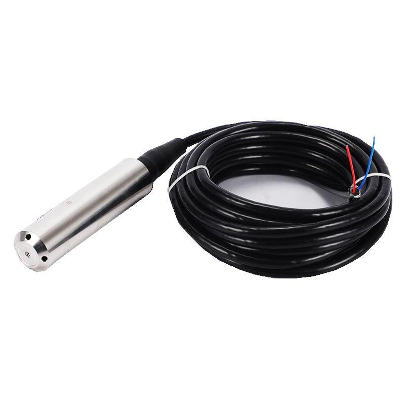 Oil Fuel Tank Level Transmitter Monitoring System Meter 0-5V Dirty Rain Water Level Sensor 50m Pressure Liquid Transmitter.