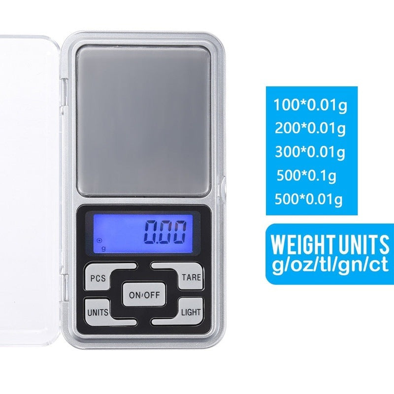 VASTAR- 200g/300g/500g x 0.01g /0.1g/Mini Presicion Pocket Electronic Digital Scale.