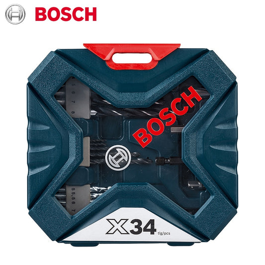 BOSCH- Drill Bit Set Bosch 34X Impact Drill Twist.