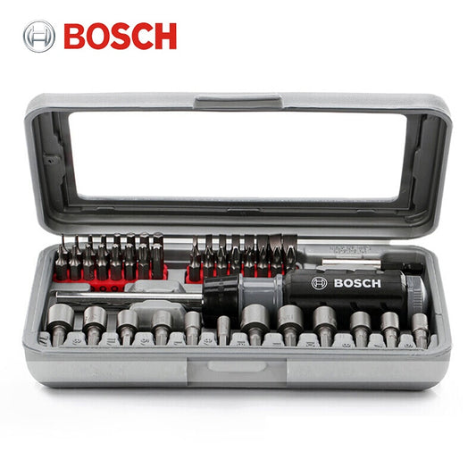 BOSCH- 46-piece Ratchet Hexagon Socket Phillips Screwdriver Combination Tool Set.