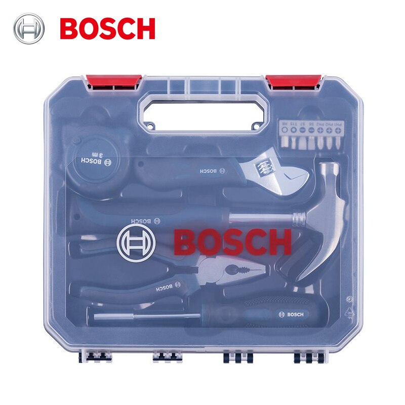 BOSCH- 12-piece Household Multi-function Hardware Toolbox Manual.