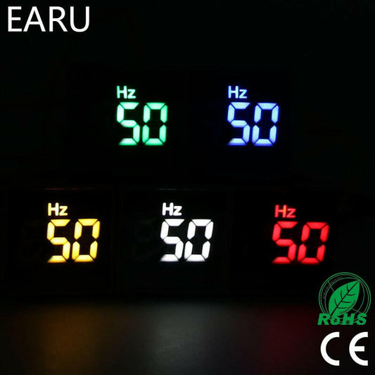 EARU- 22MM Digital Hertz Frequency Meters| Monitor 20-75HZ.
