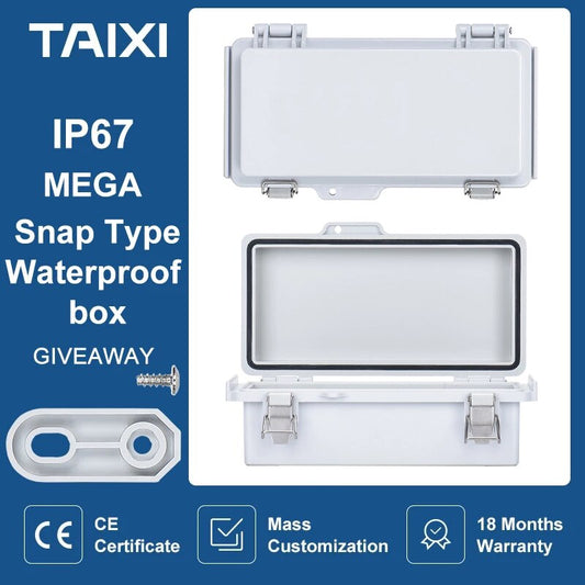 TAIXI- IP67 Waterproof Electrical Junction Box| different size optional.