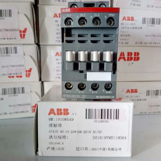 ABB- 3P Contactors AF series | AF12Z-30-10(1NO)  AF12Z-30-01(1NC) Optional.