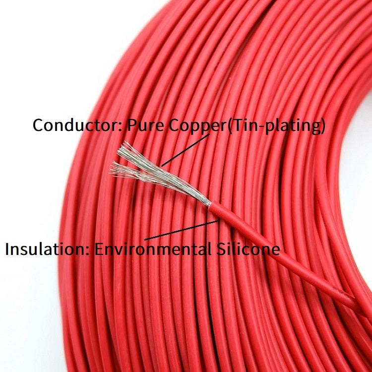 UL3135 Soft Silicone Rubber Insulated Copper Wire |  30-12 AWG optional.