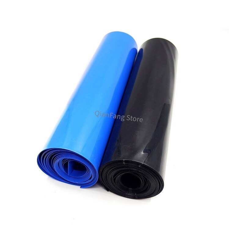 1M/roll PVC Heat Shrink Tube 400mm diameter/ Blue Black optional.