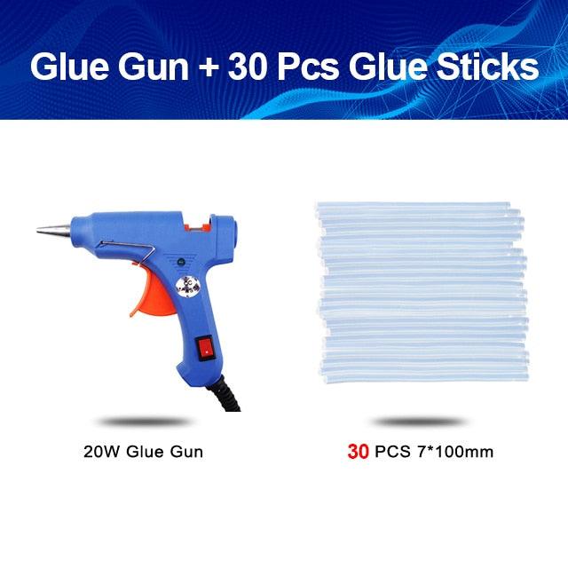 PROSTORMER- 20W High Temp Heater Melt Hot Glue Gun| AU/US/EU/UK Plug Optional.