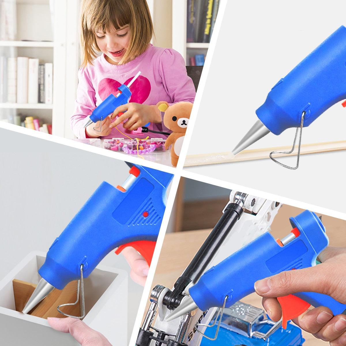 PROSTORMER- 20W High Temp Heater Melt Hot Glue Gun| AU/US/EU/UK Plug Optional.