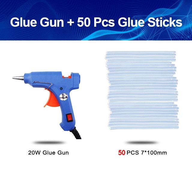 PROSTORMER- 20W High Temp Heater Melt Hot Glue Gun| AU/US/EU/UK Plug Optional.