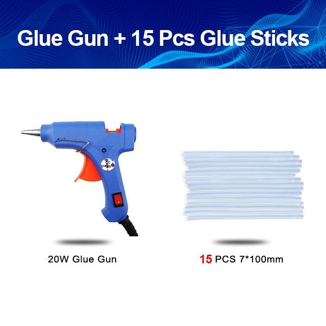 PROSTORMER- 20W High Temp Heater Melt Hot Glue Gun| AU/US/EU/UK Plug Optional.