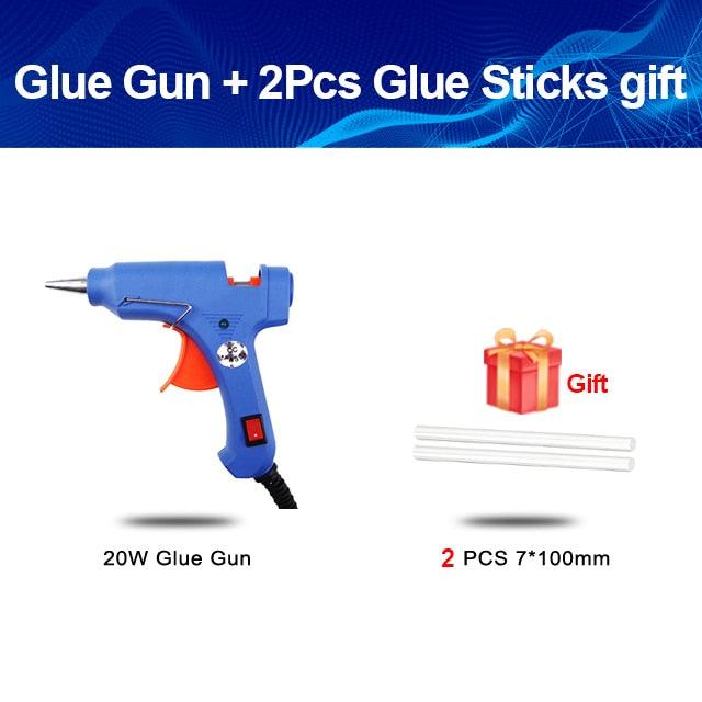 PROSTORMER- 20W High Temp Heater Melt Hot Glue Gun| AU/US/EU/UK Plug Optional.