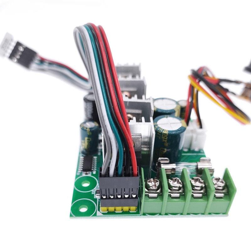 PWM DC motor speed controller Digital display  0~100% adjustable drive module 6V~60V Input Max30A.