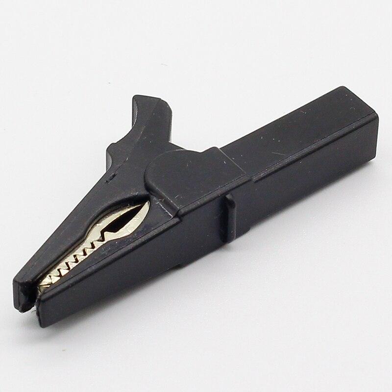 Sale 2PCS Battery Test Clip 55MM HV Alligator Clip For Banana Plug 4mm Multimeter Pen Cable Probes Crocodile Clip.