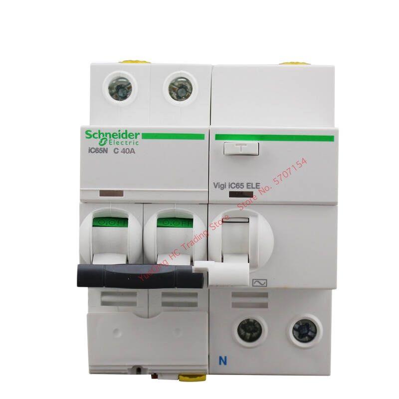 Schneider- VIGI IC65N Circuit Breaker Leakage Protection.schneider electric ic65n