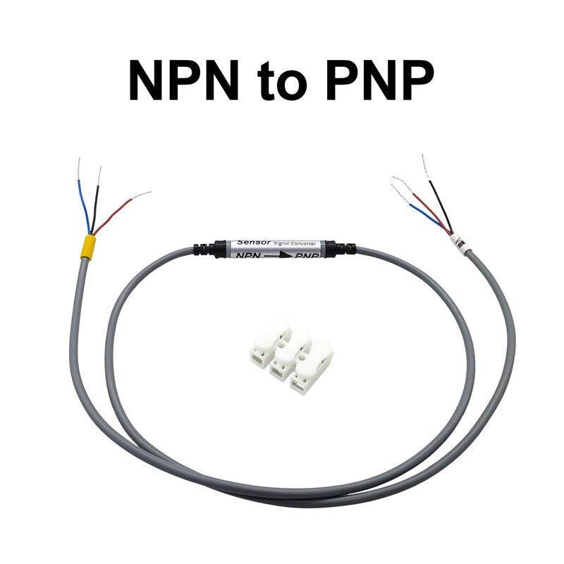 Sensor converter PLC signal PNP to NPN proximity photoelectric switch NPN to PNP.