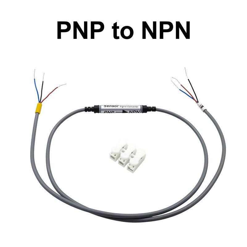 Sensor converter PLC signal PNP to NPN proximity photoelectric switch NPN to PNP.