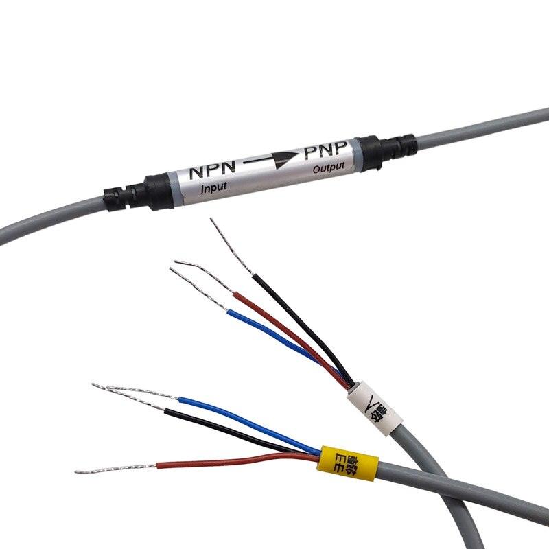 Sensor converter PLC signal PNP to NPN proximity photoelectric switch NPN to PNP.