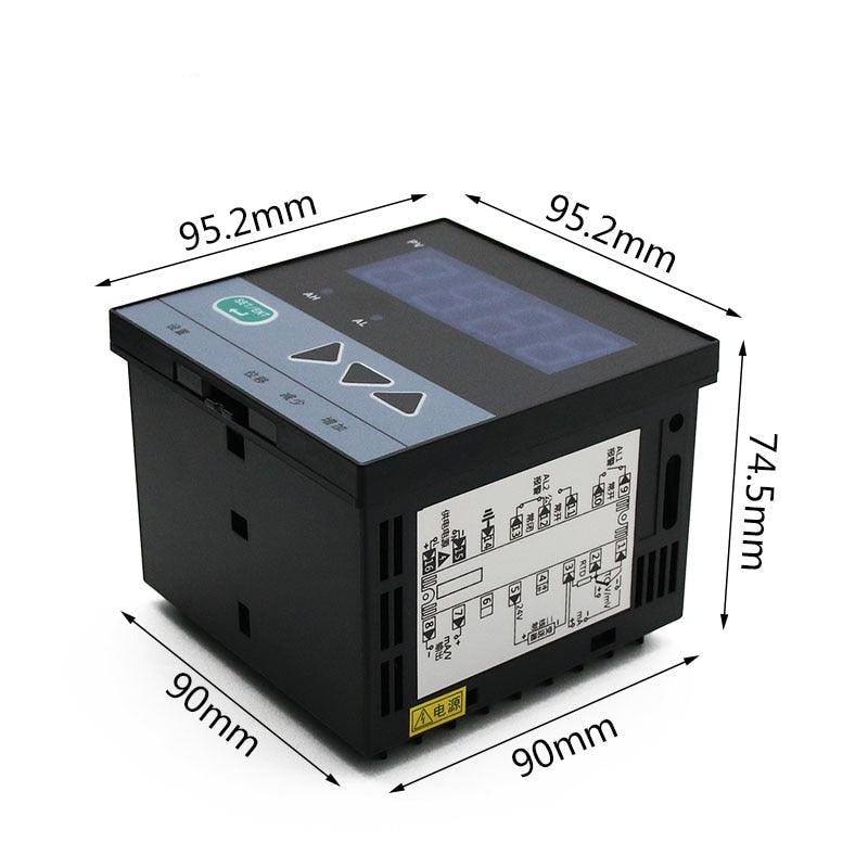 Sensor Meter Controller Temperature Pressure Water Level Control J K PT100 4-20mA  0-5V 0-10V universal Input 2 Way Relay Output.