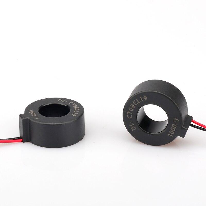 small residual current transformers Wire Lead Type 1A/0.5mA 1A/1mA residu current monitor surplus toroidal transformer AC CT.