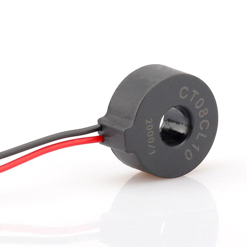 small residual current transformers Wire Lead Type 1A/0.5mA 1A/1mA residu current monitor surplus toroidal transformer AC CT.